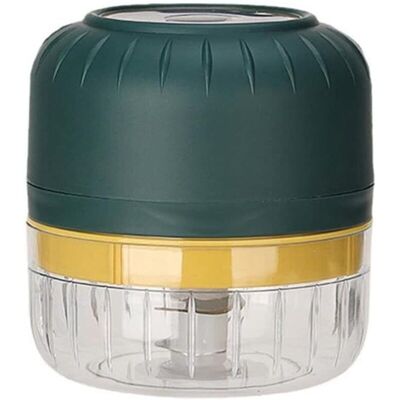 XISRENS Mini Tritacarne Elettrico Con Porta Usb (100 Ml) - Spremiaglio - Tritaverdure - Tritatutto Da Cucina - Verde, 18,8 X 18,8 X 9,5 Cm XISRENS Mini Tritacarne Elettrico Con Porta Usb (100 Ml) - Spremiaglio - Tritaverdure - Tritatutto Da Cucina - Verde, 18,8 X 18,8 X 9,5 Cm