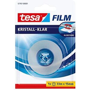 Tesa - 57767-00001-01 Nastro Adesivo Film Cristallino Trasparente (l X L) 33 M X 15 Mm 1 Pz. Tesa - 57767-00001-01 Nastro Adesivo Film Cristallino Trasparente (l X L) 33 M X 15 Mm 1 Pz.