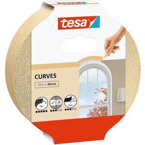Tesa - Kurven 56534-00001-00 Nastro Crespato Beige (l X L) 25 M X 38 Mm 1 Pz. Tesa - Kurven 56534-00001-00 Nastro Crespato Beige (l X L) 25 M X 38 Mm 1 Pz.