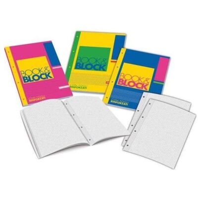 BLASETTI 5722 Quaderno Per Scrivere A4 40 Fogli Multicolore BLASETTI 5722 Quaderno Per Scrivere A4 40 Fogli Multicolore