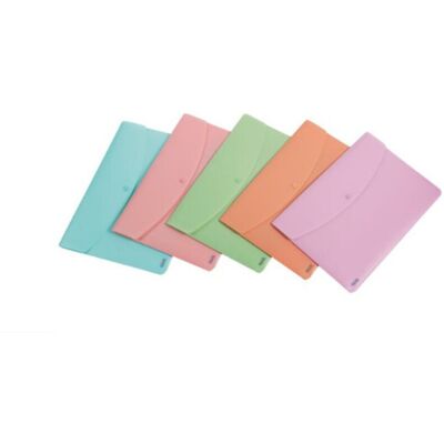 Favorit 400116128 Cartella Polipropilene (pp) Crema Verde Rosa Viola Turchese A4 Favorit 400116128 Cartella Polipropilene (pp) Crema Verde Rosa Viola Turchese A4
