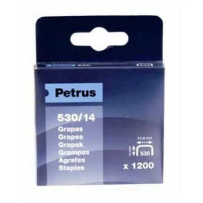 Esselte Scatola 1200 Punti Mod. 530/14mm 77517 Petrus Esselte Scatola 1200 Punti Mod. 530/14mm 77517 Petrus