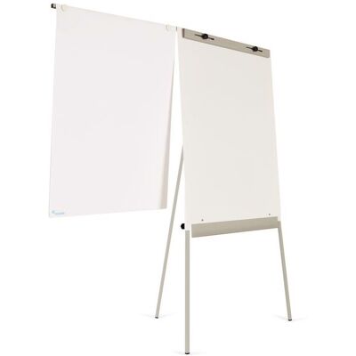 VIVOL Lavagna A Fogli Mobili / Flipover Con Cavalletto - 70x100 Cm - Lavagna Bianca - Magnetica VIVOL Lavagna A Fogli Mobili / Flipover Con Cavalletto - 70x100 Cm - Lavagna Bianca - Magnetica