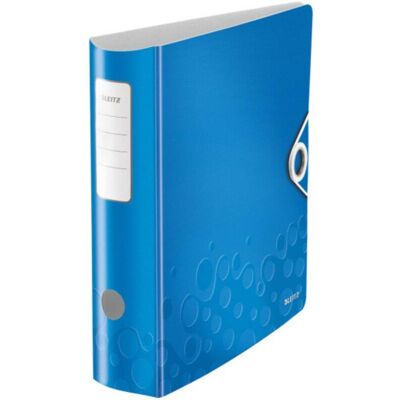 Leitz Raccoglitore 1106 Active Wow Din A4 Larghezza Dorso: 82 Mm Blu Ghiaccio Metallico 2 Archetti 1106-00-36 Leitz Raccoglitore 1106 Active Wow Din A4 Larghezza Dorso: 82 Mm Blu Ghiaccio Metallico 2 Archetti 1106-00-36
