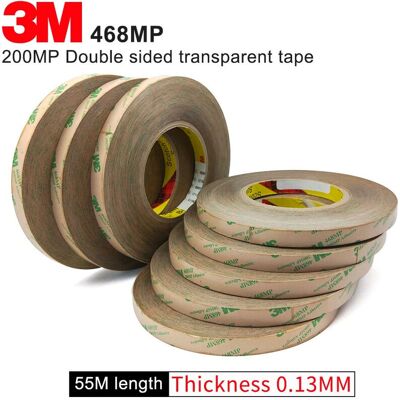 3M - Nastro In Schiuma Biadesivo 468mp Trasparente 55mt Misura - 50mm X 55mt 3M - Nastro In Schiuma Biadesivo 468mp Trasparente 55mt Misura - 50mm X 55mt