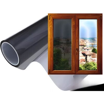 STICKERSLAB Pellicola Oscurante Nero Antigraffio Per Finestre Casa O Camper - 75x300cm STICKERSLAB Pellicola Oscurante Nero Antigraffio Per Finestre Casa O Camper - 75x300cm