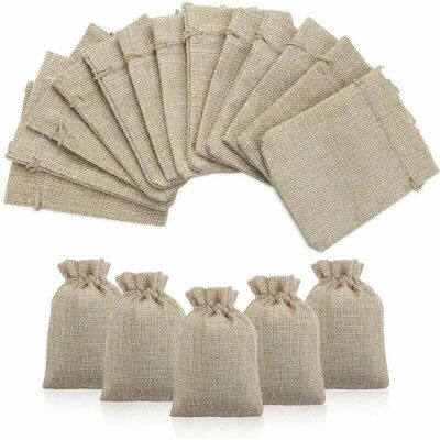 OEM Sacchetti Di Iuta Con Coulisse, Sacchetti Regalo In Iuta Con Coulisse, Sacchetti In Lino E Canapa, Sacchetti In Tessuto Con Coulisse Per Mandorle Candite, Lavanda, Calendario Dell'avvento, Regalo, 50 OEM Sacchetti Di Iuta Con Coulisse, Sacchetti Regalo In Iuta Con Coulisse, Sacchetti In Lino E Canapa, Sacchetti In Tessuto Con Coulisse Per Mandorle Candite, Lavanda, Calendario Dell'avvento, Regalo, 50