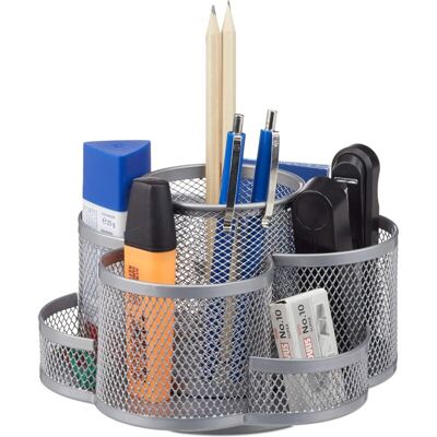 OEM Portapenne Rotondo E Girevole Con Sette Scomparti Per Materiale Scolastico, Pratico Accessorio Per Riporre Gli Oggetti - Crezuo OEM Portapenne Rotondo E Girevole Con Sette Scomparti Per Materiale Scolastico, Pratico Accessorio Per Riporre Gli Oggetti - Crezuo