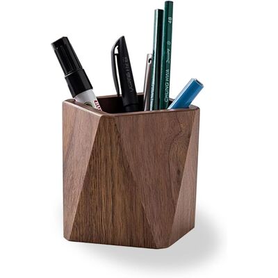 OEM Portapenne In Legno, Scatola Portaoggetti Da Scrivania, Legno Di Noce Nero, Fatto A Mano, Articoli Di Cancelleria, Pennelli Per Il Trucco, Scrivania, Ufficio (marrone) OEM Portapenne In Legno, Scatola Portaoggetti Da Scrivania, Legno Di Noce Nero, Fatto A Mano, Articoli Di Cancelleria, Pennelli Per Il Trucco, Scrivania, Ufficio (marrone)