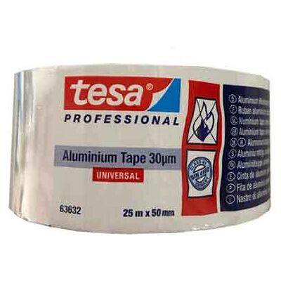 Tesa Nastro Adesivo In Alluminio 50 Mm X 50 Mt Tesa Nastro Adesivo In Alluminio 50 Mm X 50 Mt