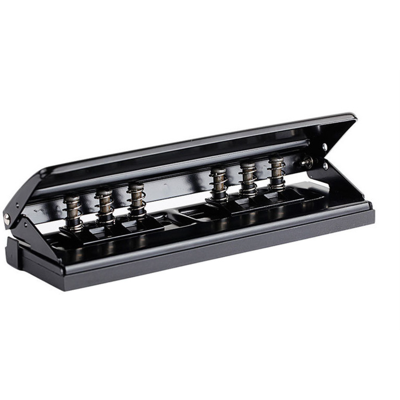 OEM Perforatrice In Metallo Regolabile A 6 Fori, Capacità Per 6 Fogli, Ideale Per Agende, Diari, Quaderni E Per Ricaricare Carta (nera) OEM Perforatrice In Metallo Regolabile A 6 Fori, Capacità Per 6 Fogli, Ideale Per Agende, Diari, Quaderni E Per Ricaricare Carta (nera)