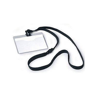 Durable - Targhetta Per Nome Con Nastro In Tessuto Con Clip Durable - Targhetta Per Nome Con Nastro In Tessuto Con Clip