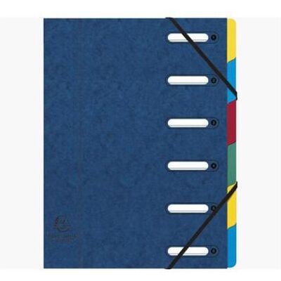EXACOMPTA 55062e Intercalare Cartella Per File Convenzionale Cartone Blu EXACOMPTA 55062e Intercalare Cartella Per File Convenzionale Cartone Blu