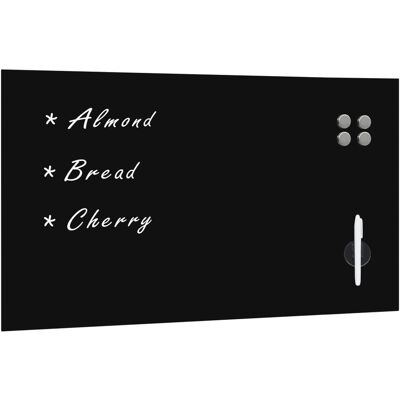 vidaXL Lavagna magnetica da parete vetro 120x60 cm Nera - Lavagna magnetica vidaXL Lavagna magnetica da parete vetro 120x60 cm Nera - Lavagna magnetica