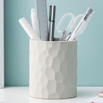 DPZO Portapenne In Silicone Impermeabile In Stile Nordico Per Ufficio, Grigio, 8,5 X 10 Cm DPZO Portapenne In Silicone Impermeabile In Stile Nordico Per Ufficio, Grigio, 8,5 X 10 Cm