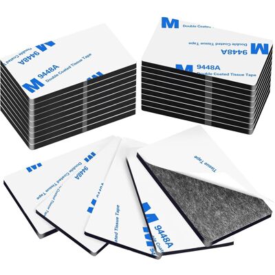OEM 100 Cuscinetti Adesivi Biadesivi Da 3 Mm, Nastro Biadesivo Resistente Per Pareti, Adesivi Rettangolari In Schiuma Nera Per Appendere Oggetti, Per Ufficio, Casa E Progetti Fai Da Te. OEM 100 Cuscinetti Adesivi Biadesivi Da 3 Mm, Nastro Biadesivo Resistente Per Pareti, Adesivi Rettangolari In Schiuma Nera Per Appendere Oggetti, Per Ufficio, Casa E Progetti Fai Da Te.