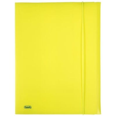 Favorit 400102283 Cartella Polipropilene (pp) Giallo A4 Favorit 400102283 Cartella Polipropilene (pp) Giallo A4