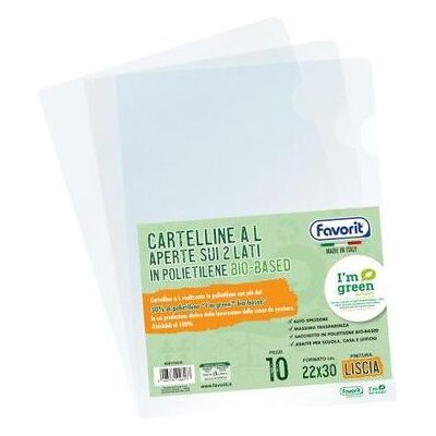 Favorit 400178018 Cartella Polietilene Trasparente Favorit 400178018 Cartella Polietilene Trasparente