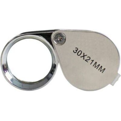 DPZO Lente D'Ingrandimento Da Gioielliere – Lente D'Ingrandimento 30 X 21 Mm Con Oculare Per Gioielli E Oggetti D'Antiquariato – Lente D'Ingrandimento Tascabile 30x – Lente Pieghevole – Lente D'Ingrandimen DPZO Lente D'Ingrandimento Da Gioielliere – Lente D'Ingrandimento 30 X 21 Mm Con Oculare Per Gioielli E Oggetti D'Antiquariato – Lente D'Ingrandimento Tascabile 30x – Lente Pieghevole – Lente D'Ingrandimen
