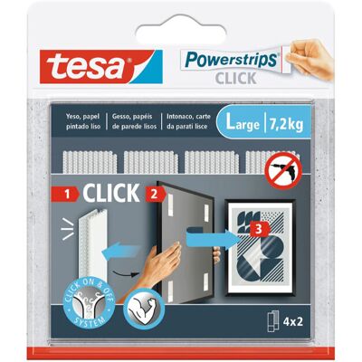 Tesa Powerstrips Click Cuscinetto Di Montaggio Tesa Powerstrips Click Cuscinetto Di Montaggio