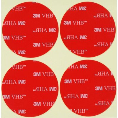 3M Biadesivo A Cerchio Vhb A Schiuma Acrilica 5952 - 38/58mm Misura - 10 Cerchi Da 38mm (3,8cm) 3M Biadesivo A Cerchio Vhb A Schiuma Acrilica 5952 - 38/58mm Misura - 10 Cerchi Da 38mm (3,8cm)