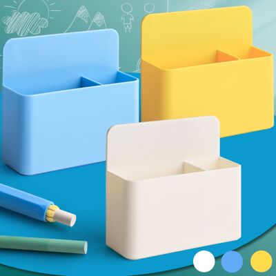 OEM Set Di 3 Portapenne Magnetici/a Ventosa / Scatola Portapenne Per Lavagna Bianca / Supporto A Parete Per Lavagna - Grande Capacità (giallo + Blu + Bianco) OEM Set Di 3 Portapenne Magnetici/a Ventosa / Scatola Portapenne Per Lavagna Bianca / Supporto A Parete Per Lavagna - Grande Capacità (giallo + Blu + Bianco)