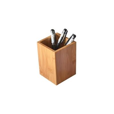 AHLSEN Portapenne In Legno Di Bambù Bravix Per Penne Da Ufficio AHLSEN Portapenne In Legno Di Bambù Bravix Per Penne Da Ufficio