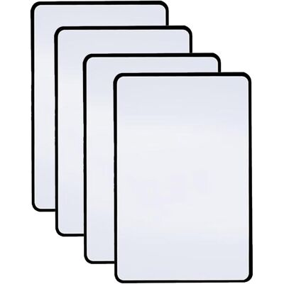 OEM Lente D'Ingrandimento 3x, Ideale Per La Lettura, Set Da 4 Pezzi, Lente D'Ingrandimento Flessibile A Pagina Intera, Adatta Per Libri, Giornali, Riviste, Mappe E Per Ispezioni. OEM Lente D'Ingrandimento 3x, Ideale Per La Lettura, Set Da 4 Pezzi, Lente D'Ingrandimento Flessibile A Pagina Intera, Adatta Per Libri, Giornali, Riviste, Mappe E Per Ispezioni.