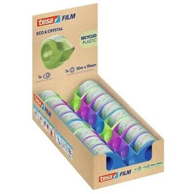 Tesa Nastro Adesivo Eco & Crystal 10 M 19 Mm Trasparente Tesa Nastro Adesivo Eco & Crystal 10 M 19 Mm Trasparente