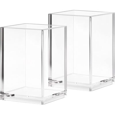 OEM Portapenne A Sfera, Set Di 2 Portamatite Trasparenti, Accessori Per Ufficio, Organizer Per Articoli Da Ufficio In Acrilico, Scuole OEM Portapenne A Sfera, Set Di 2 Portamatite Trasparenti, Accessori Per Ufficio, Organizer Per Articoli Da Ufficio In Acrilico, Scuole