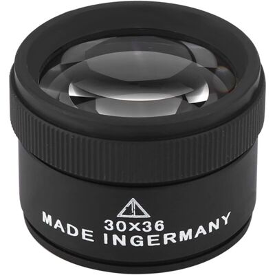 KEEMOTE Lente D'Ingrandimento Per Gioielli 30x, Lente D'Ingrandimento Professionale Per Monete, Lente Ottica, Lega Placcata, Mini Microscopio Portatile KEEMOTE Lente D'Ingrandimento Per Gioielli 30x, Lente D'Ingrandimento Professionale Per Monete, Lente Ottica, Lega Placcata, Mini Microscopio Portatile