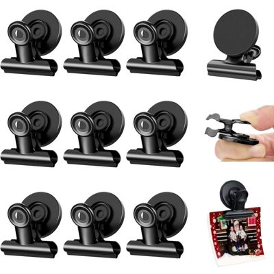 OEM Clip Magnetiche Per Frigorifero – Confezione Da 12 Robuste Clip In Metallo Nero, Ideali Per Ufficio, Scuola E Casa. OEM Clip Magnetiche Per Frigorifero – Confezione Da 12 Robuste Clip In Metallo Nero, Ideali Per Ufficio, Scuola E Casa.
