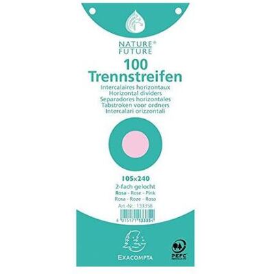 EXACOMPTA 13335b Scheda Per Indice Rosa 100 Pz EXACOMPTA 13335b Scheda Per Indice Rosa 100 Pz
