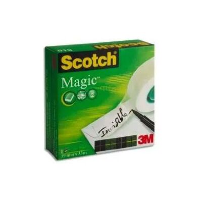 Scotch Nastro Adesivo Magic Incolore 19 Mm 33 M Scotch Nastro Adesivo Magic Incolore 19 Mm 33 M