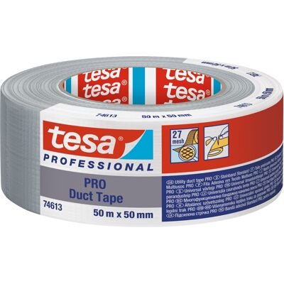 OEM Nastro Adesivo Tesa, Impermeabile, Per Riparazioni In Tessuto, Colore Argento, 50 M X 50 Mm OEM Nastro Adesivo Tesa, Impermeabile, Per Riparazioni In Tessuto, Colore Argento, 50 M X 50 Mm