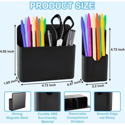 OEM Portapenne Magnetico Organizer Per Lavagne Bianche, Adesivi, Gessetti E Lavagne Nere - Montaggio A Parete - Non Richiede Foratura - Scuole, Uffici, Case - Altro OEM Portapenne Magnetico Organizer Per Lavagne Bianche, Adesivi, Gessetti E Lavagne Nere - Montaggio A Parete - Non Richiede Foratura - Scuole, Uffici, Case - Altro