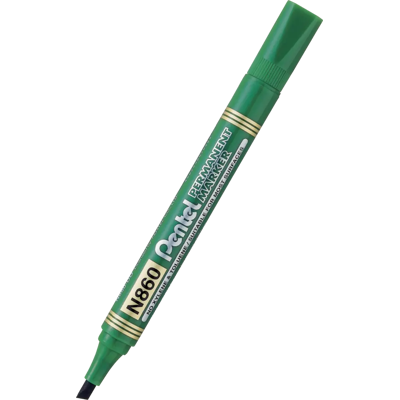 Marcador Permanente Pentel N860 Verde Marcador Permanente Pentel N860 Verde
