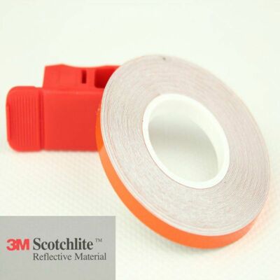 3M - Strisce Per Cerchi Moto Adesive Rifrangenti - 7mm X 6mt Colore - Arancione, Modello - Senza Applicatore 3M - Strisce Per Cerchi Moto Adesive Rifrangenti - 7mm X 6mt Colore - Arancione, Modello - Senza Applicatore