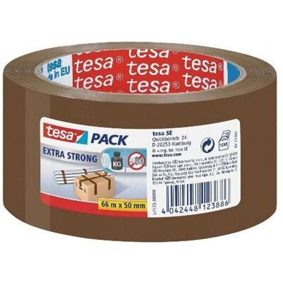 Nastro di imballaggio Tesa 50mmx66m Marrone Extra Forte PVC - Nastro di imballaggio Nastro di imballaggio Tesa 50mmx66m Marrone Extra Forte PVC - Nastro di imballaggio