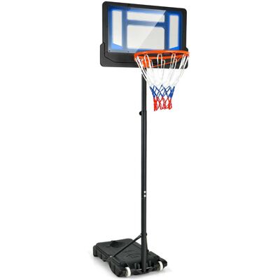 HELLOSHOP26 Canestro Da Basket Per Bambini Altezza Regolabile 132 X 250 Cm Con Ruote E Base Stabile Stile Esterno Plastica Blu 200012953 HELLOSHOP26 Canestro Da Basket Per Bambini Altezza Regolabile 132 X 250 Cm Con Ruote E Base Stabile Stile Esterno Plastica Blu 200012953