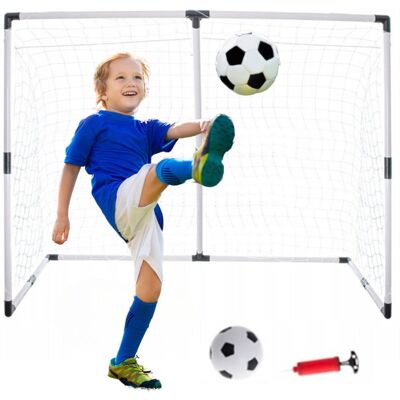 OEM Porta Da Calcio Grande 185x120 Cm O 2 Porte Piccole Per Bambini + Pallone E Pompa OEM Porta Da Calcio Grande 185x120 Cm O 2 Porte Piccole Per Bambini + Pallone E Pompa