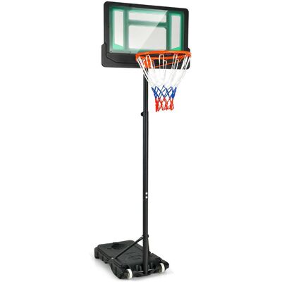 HELLOSHOP26 Canestro Da Basket Per Bambini Altezza Regolabile Da 132 A 250 Cm Regolazione Continua Design Verde Pe E Metallo 200012954 HELLOSHOP26 Canestro Da Basket Per Bambini Altezza Regolabile Da 132 A 250 Cm Regolazione Continua Design Verde Pe E Metallo 200012954