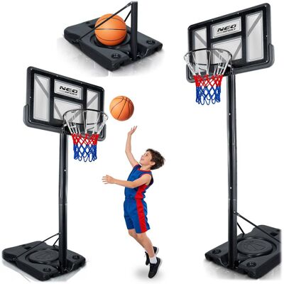 OEM Canestro Da Basket Regolabile Da 135 A 300 Cm, Stabile, Grande, Neo-sport Ns-282 OEM Canestro Da Basket Regolabile Da 135 A 300 Cm, Stabile, Grande, Neo-sport Ns-282