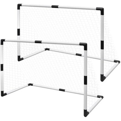 Set di Porte da Calcio Mini vidaXL - 2 pz per Bambini Set di Porte da Calcio Mini vidaXL - 2 pz per Bambini