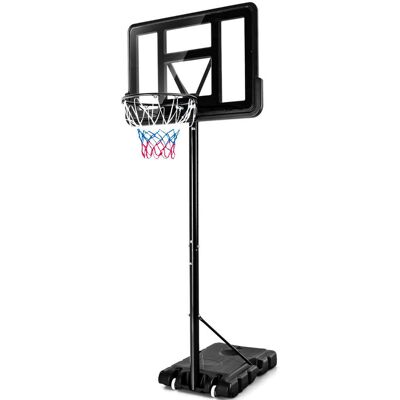 HELLOSHOP26 Canestro Da Basket Per Esterni Altezza Regolabile 130-305 Cm Robusto Con Base Ricaricabile E 2 Ruote Hdpe Nero 200020744 HELLOSHOP26 Canestro Da Basket Per Esterni Altezza Regolabile 130-305 Cm Robusto Con Base Ricaricabile E 2 Ruote Hdpe Nero 200020744