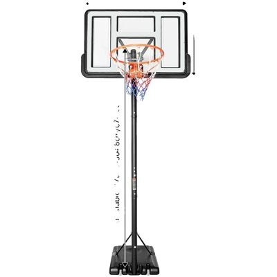 OEM Canestro Da Basket, Altezza Regolabile, Design Resistente, Bianco OEM Canestro Da Basket, Altezza Regolabile, Design Resistente, Bianco