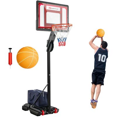 HELLOSHOP26 Canestro Da Basket Moderno Portatile In Metallo Nero Con Altezza Regolabile Da 105 A 310 Cm Base Stabile E Base Zavorrata. 200012966 HELLOSHOP26 Canestro Da Basket Moderno Portatile In Metallo Nero Con Altezza Regolabile Da 105 A 310 Cm Base Stabile E Base Zavorrata. 200012966