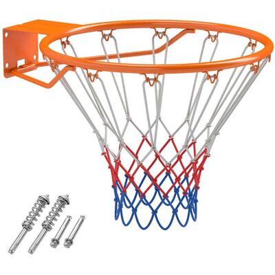 HELLOSHOP26 Canestro Da Basket Da 45 Cm Con Rete In Poliestere Resistente E Ammortizzante Stile Moderno In Metallo Arancione 200017978 HELLOSHOP26 Canestro Da Basket Da 45 Cm Con Rete In Poliestere Resistente E Ammortizzante Stile Moderno In Metallo Arancione 200017978