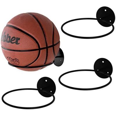 OEM Set Di 4 Supporti Per Palloni Da Parete In Metallo, Rack Da Parete Per Basket, Calcio, Pallavolo, Rugby OEM Set Di 4 Supporti Per Palloni Da Parete In Metallo, Rack Da Parete Per Basket, Calcio, Pallavolo, Rugby