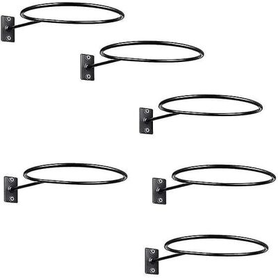 OEM Confezione Da 6 Supporti Da Parete Per Palloni Da Basket, Calcio E Pallavolo. OEM Confezione Da 6 Supporti Da Parete Per Palloni Da Basket, Calcio E Pallavolo.